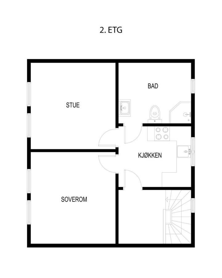 A Place To Stay Stavanger, Apartment 3 외부 사진